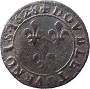 Double Tournois - Mary, France, 1620-1629 reverse image