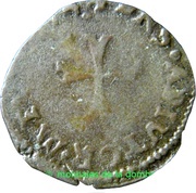 Liard - Louis II, France, 1577 reverse image