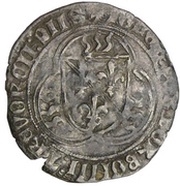 Blanc - John II of Bourbon obverse image