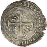 Blanc - John II of Bourbon, France, 1470-1488 reverse image