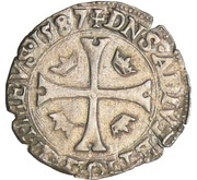 Douzain - Francis II, France, 1587-1589 reverse image