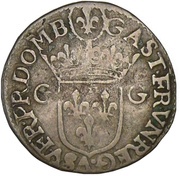 Quinzain - Gaston 1st type obverse image