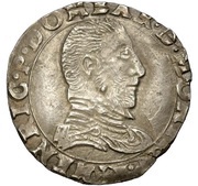 ½ Teston - Henry II 1st type obverse image