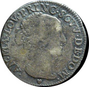 1⁄12 Ecu - Anna Mary Louise 1st type obverse image