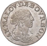 1⁄12 Ecu - Anna Mary Louise 2nd type obverse image