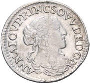 1⁄12 Ecu - Anna Mary Louise 4th type, France, 1664-1666 obverse image