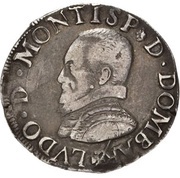 Teston - Louis II, France, 1576 obverse image