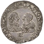 Teston - Gaston and Mary Posthumous obverse image