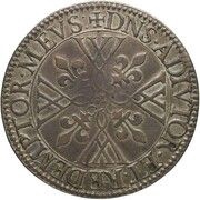Ecu - Louis II, France, 1576 reverse image