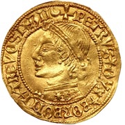 Gold Ducat - Peter II of Bourbon obverse image