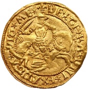 Gold Ducat - Peter II of Bourbon, France, 1488-1503 reverse image