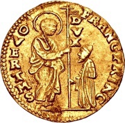 Gold Sequin - Imitation of Francis Molino, Doge of Venice obverse image