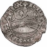 Sol coronat - Charles II of Navarre obverse image