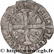 Sol coronat - Charles II of Navarre reverse image