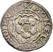 Triple Kreuzer - Matthias I, France, 1612-1619 reverse image