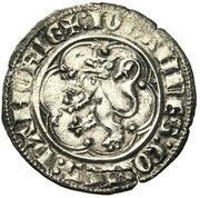 1⁄2 Groat "with Lion" - John II of Avesnes obverse image