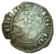 ½ Groat "with Knight" - John II of Avesnes obverse image
