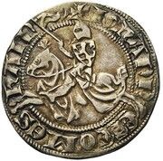 ½ Groat "with Knight" - John II of Avesnes obverse image