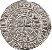 1⁄2 Groat "Eskielois" - William I of Avesnes, France, 1312-1313 reverse image