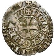 ½ Groat "Drielander" - Jacqueline and John IV of Brabant reverse image