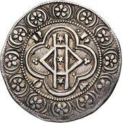 Groat "Tournois" or "Old Groat" - John II of Avesnes obverse image
