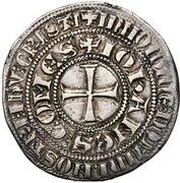 Groat "Tournois" or "Old Groat" - John II of Avesnes reverse image