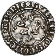 Groat "Tournois" - William I of Avesnes obverse image