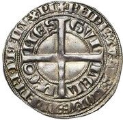 Groat "with Lion" - William II of Avensnes, France, 1337-1345 reverse image