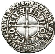 Groat "with Lion" - William II of Avesnes reverse image