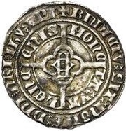 1 Groat "Botdrager" - William IV of Bavaria, France, 1404-1417 reverse image