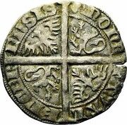 2 Groats "Gros Vaillant" - William III of Bavaria, France, 1355-1389 reverse image