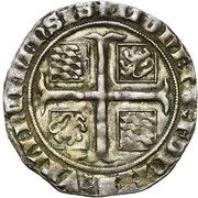2 Groats "Fors" - William III of Bavaria, France, 1366-1367 reverse image