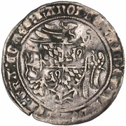 2 Groats "with Eagle" - Albert of Bavaria obverse image