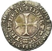 2 Groats "Drielander"- Jacqueline and John IV of Brabant reverse image