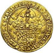 Large Gold Crown - Albert of Bavaria obverse image