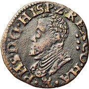 ½ Liard - Philip II obverse image