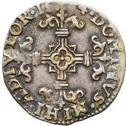 1⁄20 Ecu - Philip II, France, 1582-1585 reverse image