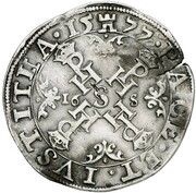 ½ Ecu "des Etats" of 16 sols - Philip II reverse image
