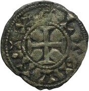 Denier - Geoffrey, France, 1093-1127 reverse image