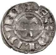 Denier - Richard I, France, 1196-1199 reverse image