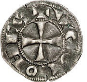 Denier - Hugh IX / Hugh X obverse image