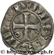 Denier - Hugh XI Lusignan, France, 1249-1260 reverse image