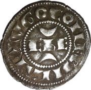 Denier with ChE - Hugh XI obverse image