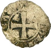 Denier - Guy Lusignan, France, 1303-1308 obverse image