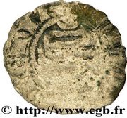 Denier - Guy Lusignan, France, 1303-1308 reverse image
