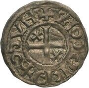 Denier - Hugh I obverse image