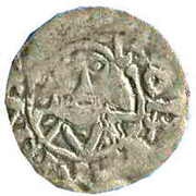 Denier - Robert and Adalbero of Laon obverse image
