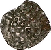 Denier - John III of Brittany Ո in 1st quarter obverse image