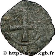 Denier - Joan of Savoy, France, 1329-1334 reverse image