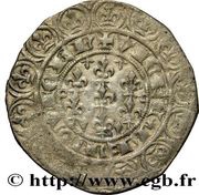 Groschen - Charles of Blois, France, 1360-1364 reverse image